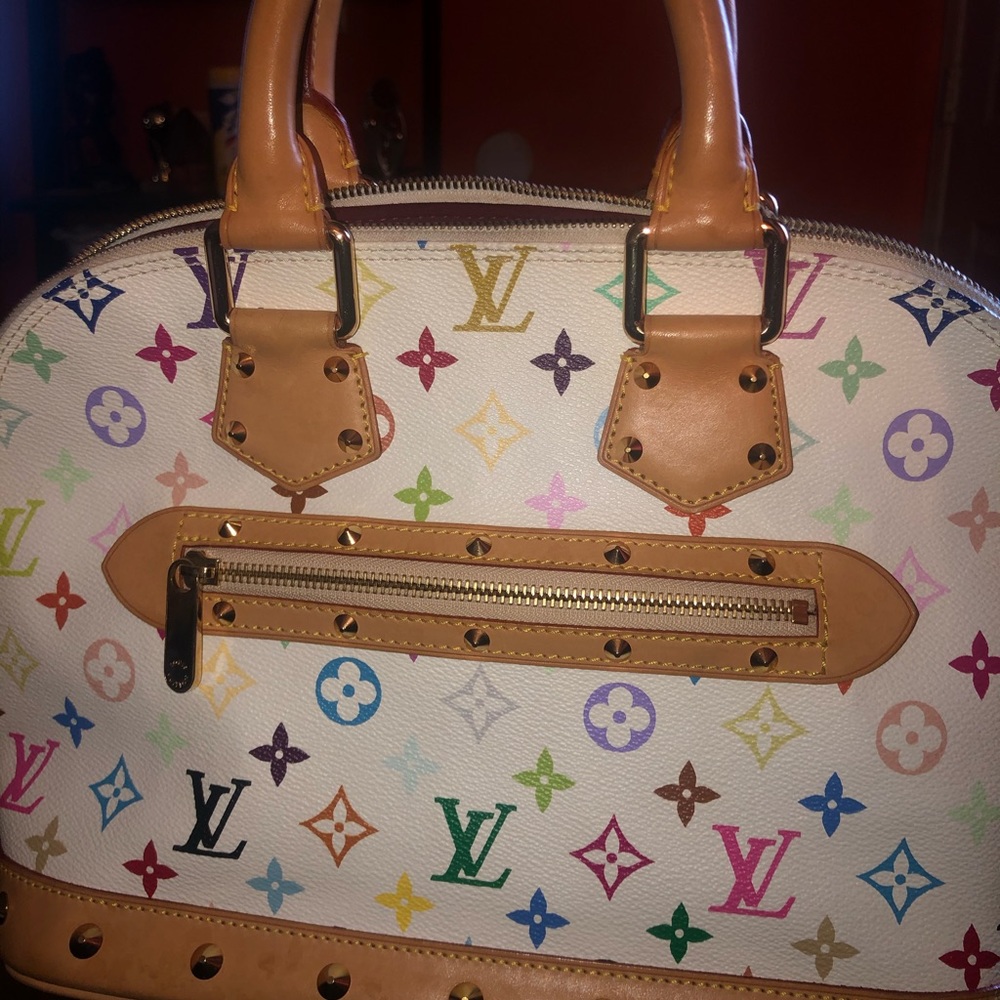 Louis Vuitton multicolor alma bag